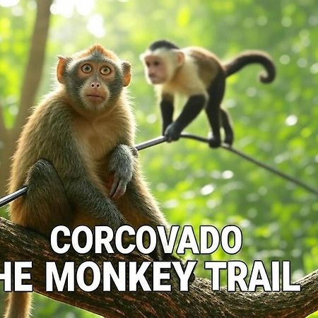 Corcovado The Monkey Trail Hotell Drakes Bay Exteriör bild